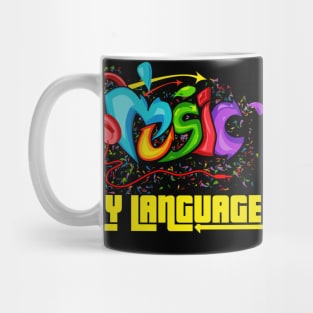 Music is My Language Mug